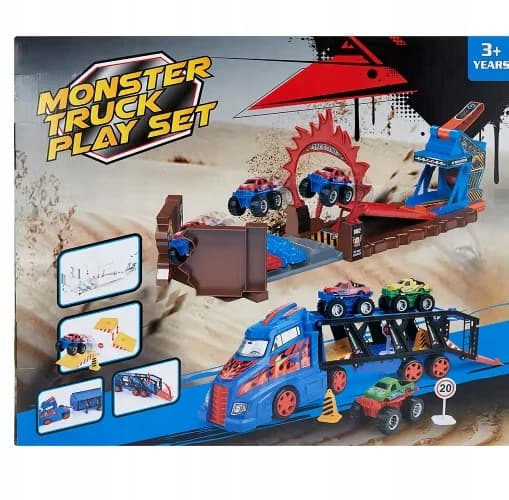 Monster JAM Transforming Truck PLAY SET