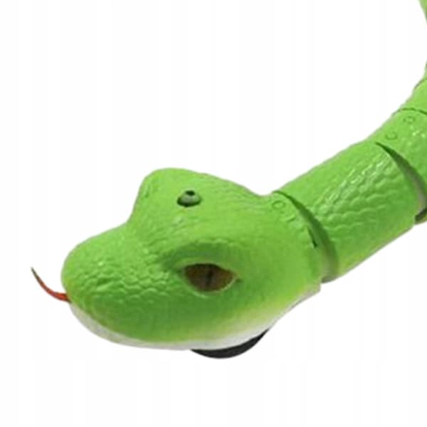 Remote-controlled toy snake that moves Stretchy, realistic-looking toy animals Green