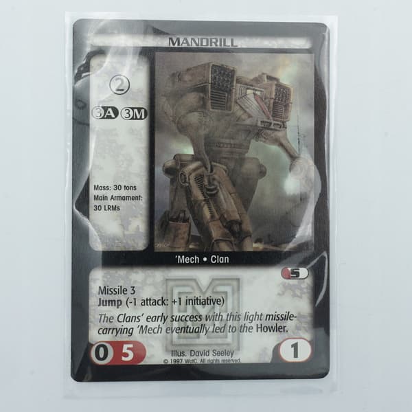 BattleTech CCG Trading Card Game: Mandrill