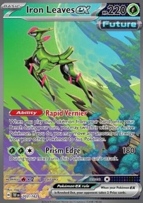 Pokemon Iron Leaves ex