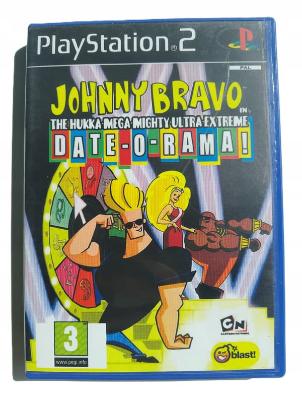 JOHNNY BRAVO PS2 PAL ENG UNIQUE