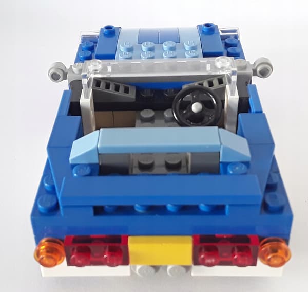 LEGO 6913 CREATOR 3-in-1 BLUE ROADSTER + INSTRUCTIONS