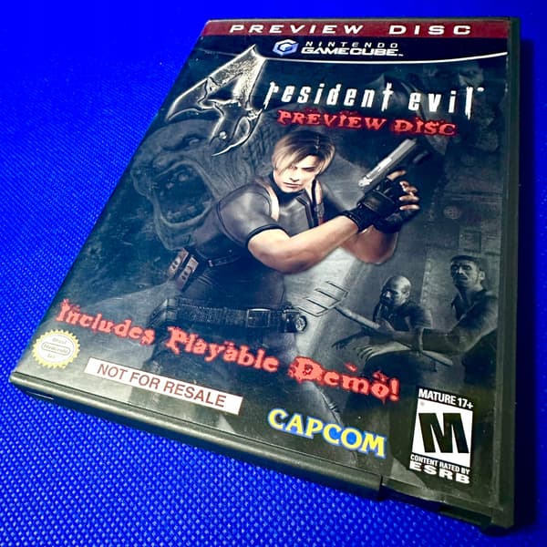 Resident Evil 4: Preview Disc | NINTENDO GAMECUBE | ONE-OF-A-KIND