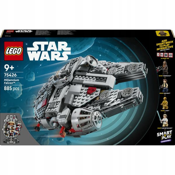 LEGO Star Wars 75426 SMART Play Compatible Millennium Falcon
