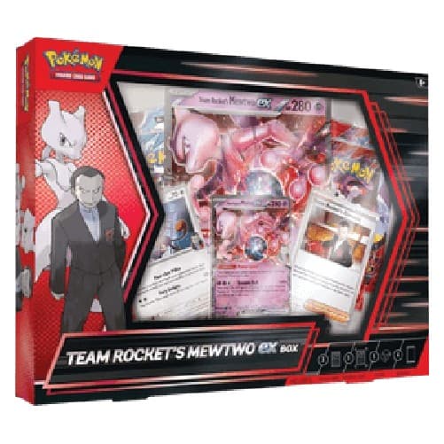 Pokemon Team Rocket's Mewtwo ex Box German