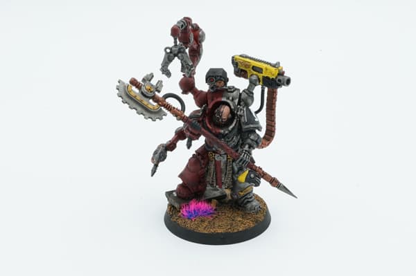 Warhammer 40k Space Marines Iron Father Feirros plastic figurine