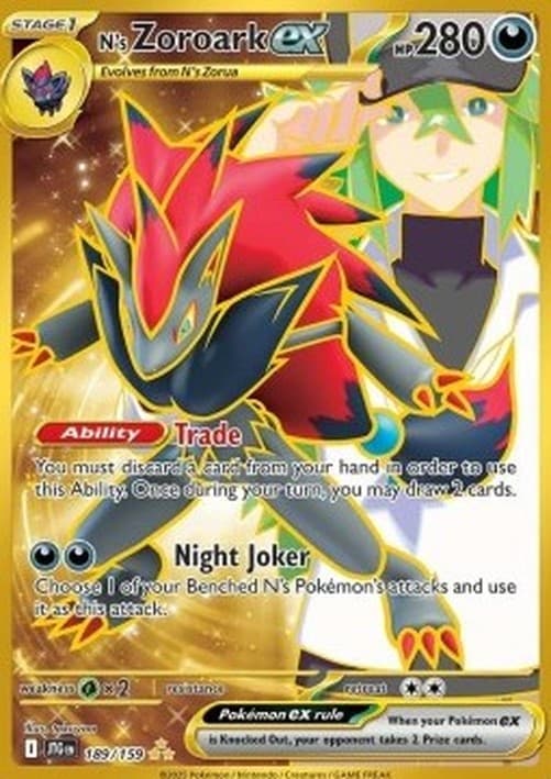 Pokemon N's Zoroark ex