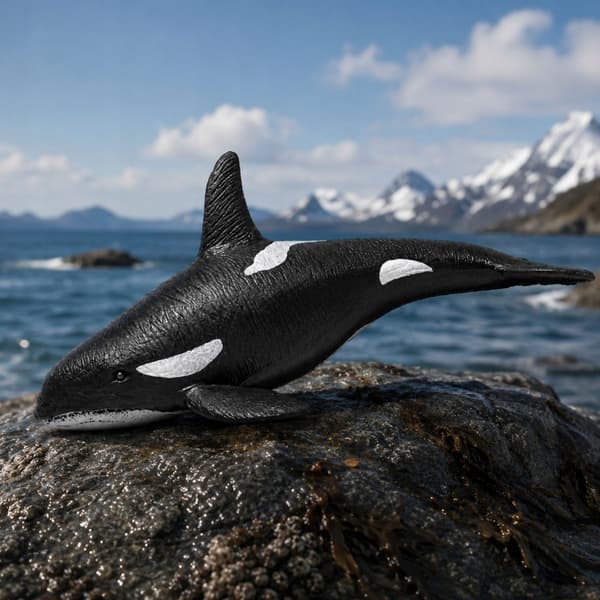 STRETCHABLE RUBBER FISH FIGURINE