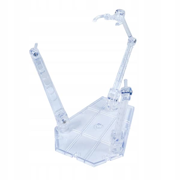 Display stand base for action figures – Multi-purpose, transparent, practical and adjustable