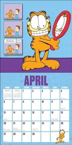 Davis, Jim Garfield 2025 Wall Calendar