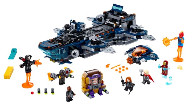 76153 – LEGO Marvel – Avengers Aircraft Carrier