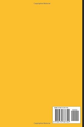 Notebook: Yellow Notebook – 120 lined pages