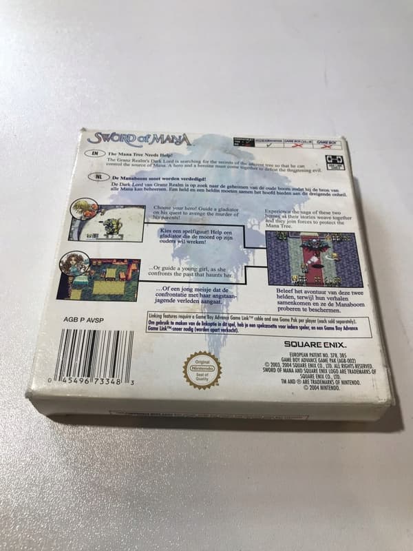 SWORD OF MANA GAME BOY ADVANCE