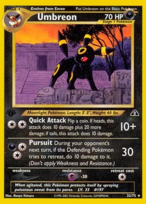 Pokemon TCG Umbreon