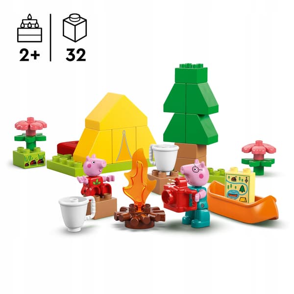 LEGO DUPLO Peppa Pig Camping Trip 10452