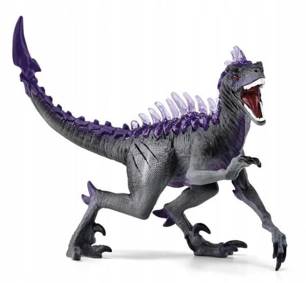 SCHLEICH 70154 ELDRADOR Shadow Raptor figurine, 2022 model.