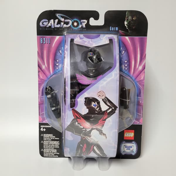 Lego Galidor Gorm 8311 figure, MISB, 2002