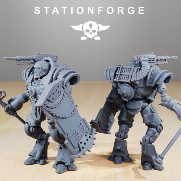 Scavenger Exutars (3-pack) – Station Forge – 3D printing