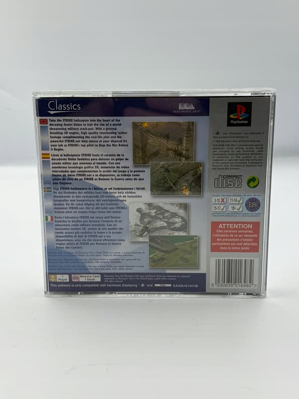 SOVIET STRIKE 3XA PSX PS1 PlayStation (PSX) – boxed