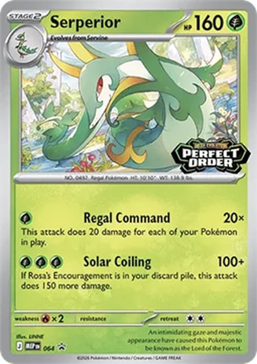 Pokemon TCG Serperior