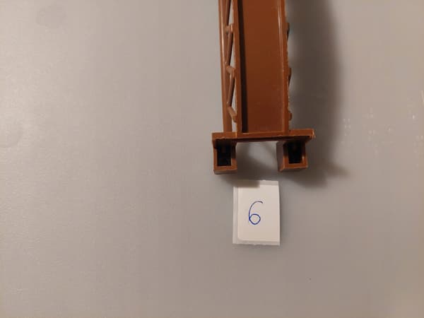 LEGO Rope Bridge 2549, brown