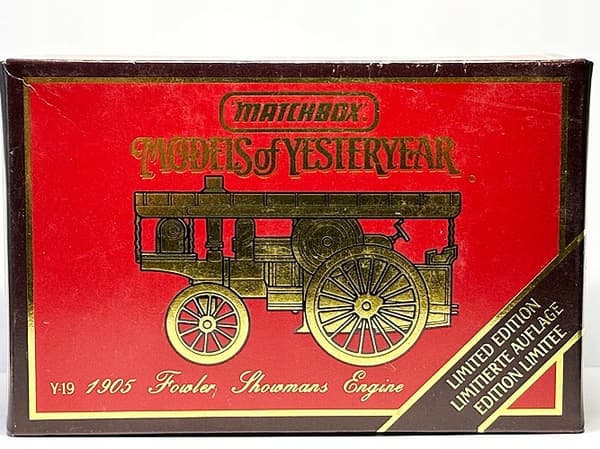 MATCHBOX-MOY No. Y19 1905 FOWLER B6 SHOWMAN’S ENGINE (B)