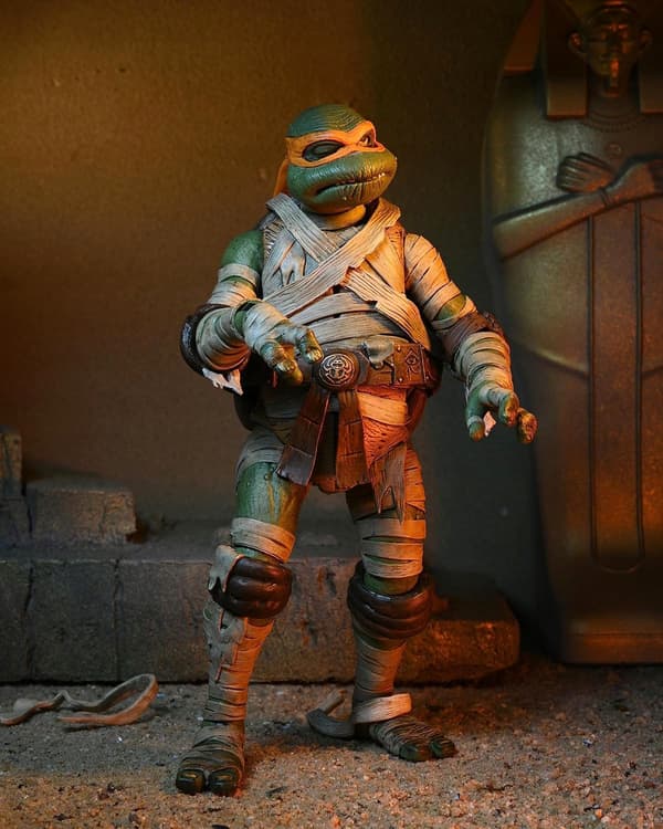 MICHELANGELO ACTION FIGURE, 18 CM, NINJA TURTLE WITH ACCESSORIES