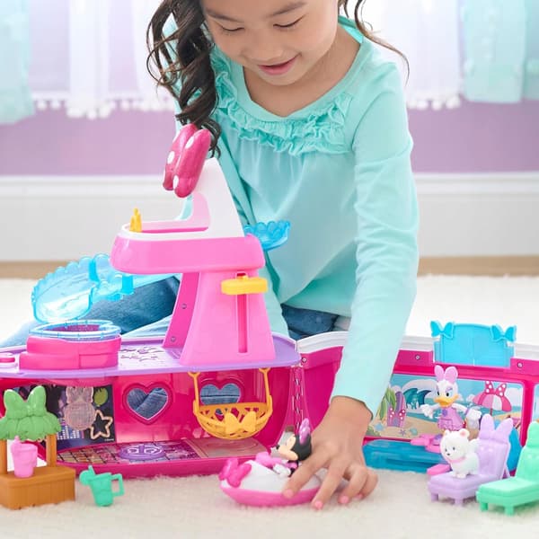 Minnie Mouse Colour-Changing Yacht – Disney Junior – 14 pieces – 3 years