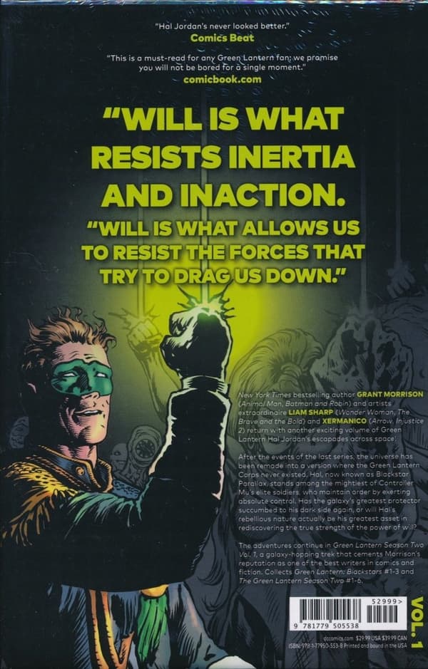 The Green Lantern: Season Two, Volume 1 – Morrison