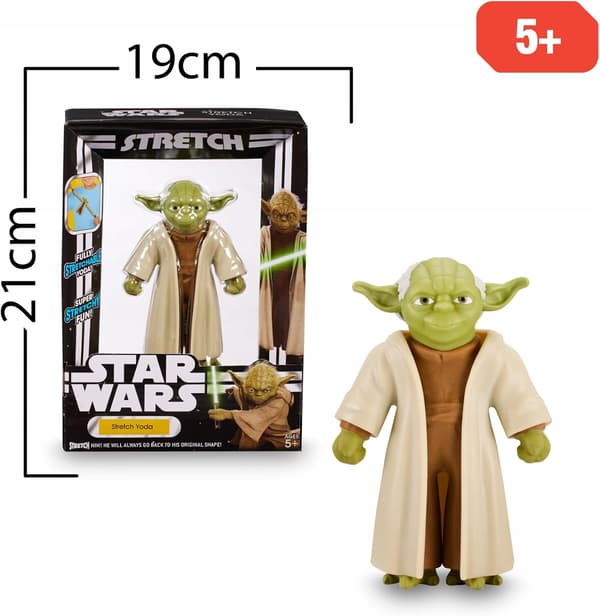STRETCH Stretchable YODA STAR WARS Children’s Toy ELASTIC