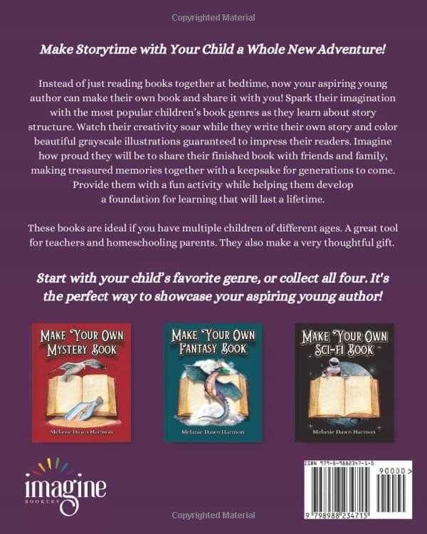Harmon, Melanie Dawn *Make Your Own Horror Book: Creative Writing Activity B*