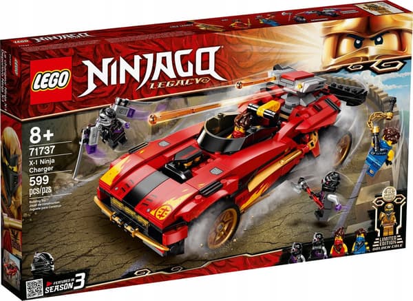 LEGO Ninjago – 71737 Ninja Racer X-1 – New