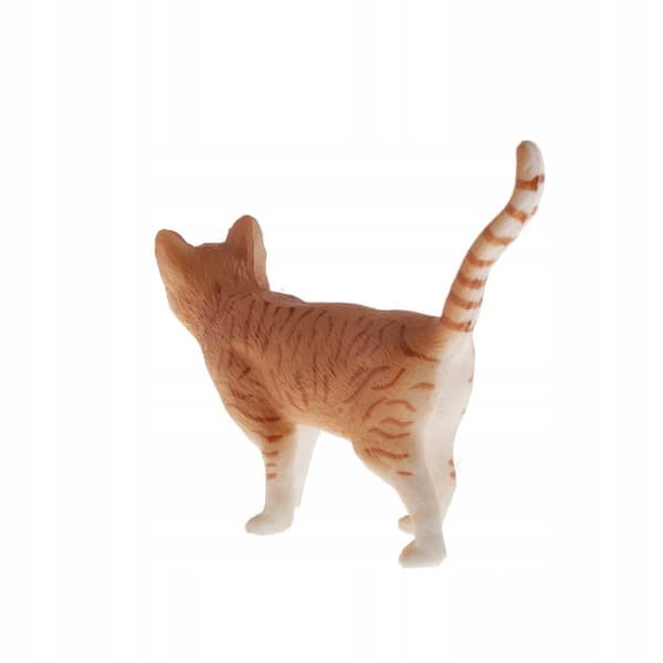 Hand-painted mini animal figurine: cat 1