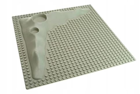 623. Lego 32x32 3D plate 3947 Space Volcano