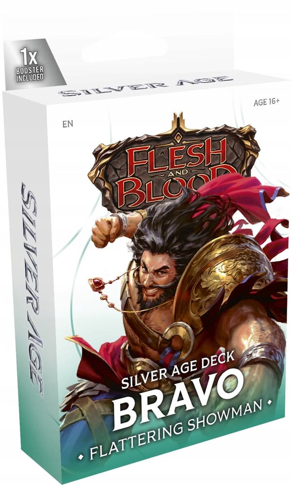 FLESH & BLOOD TCG – Silver Age Deck: Bravo