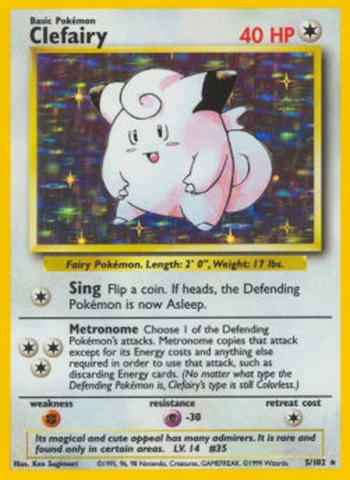 Pokemon TCG Clefairy