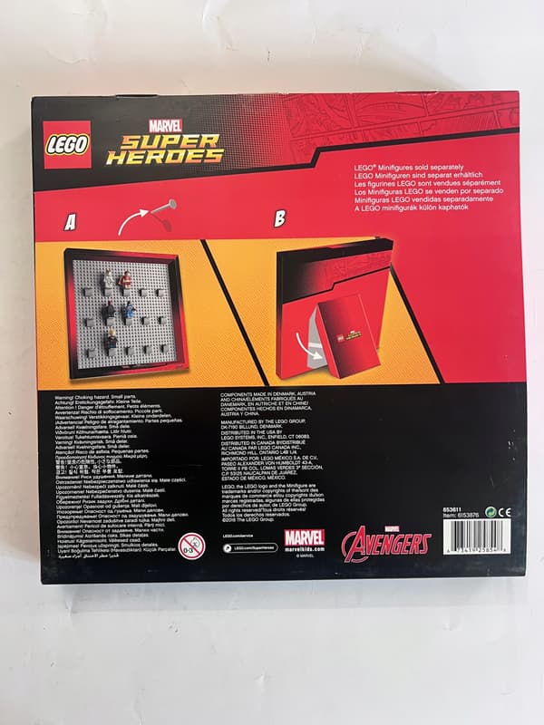 Lego 853611 MARVEL SUPER HEROES MINIFIGURES Display Frame – Genuine