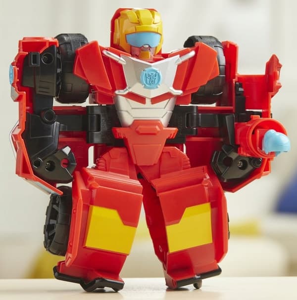 Hot Shot figurine from the Transformers Rescue Bots Academy range