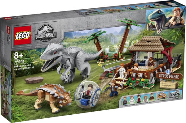 LEGO Jurassic World Indominus Rex vs Ankylosaurus Set 75941