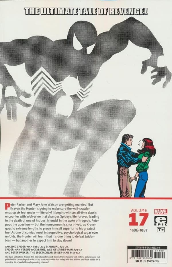 The Amazing Spider-Man Epic Collection: Kraven’s Last
