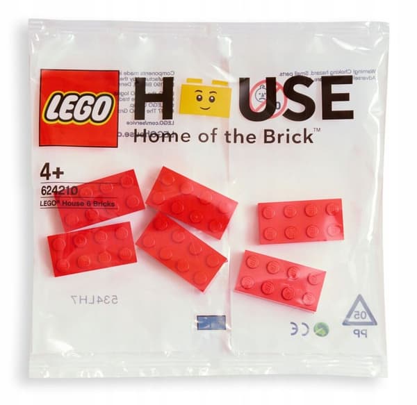 624210 LEGO House 6 Bricks Unique Sachet