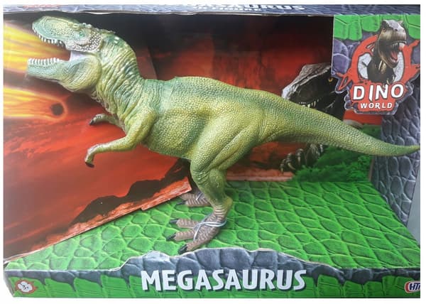 Large Dinosaur Figurine: T-Rex Megasaurus