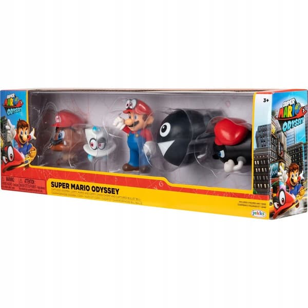 Super Mario Bros. Odyssey Goomba Cappy Figurine Set
