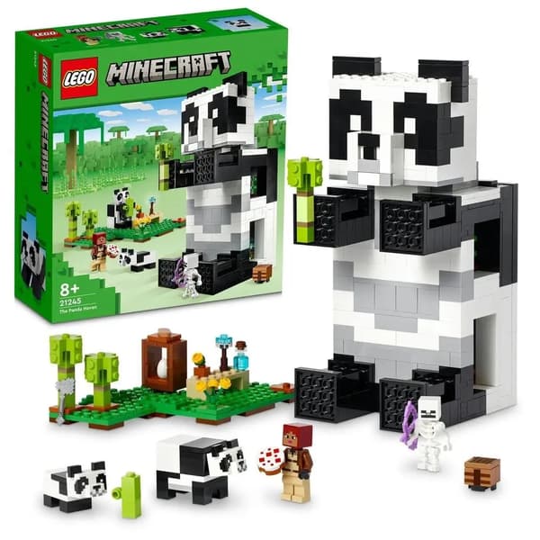 LEGO Minecraft Panda Sanctuary set