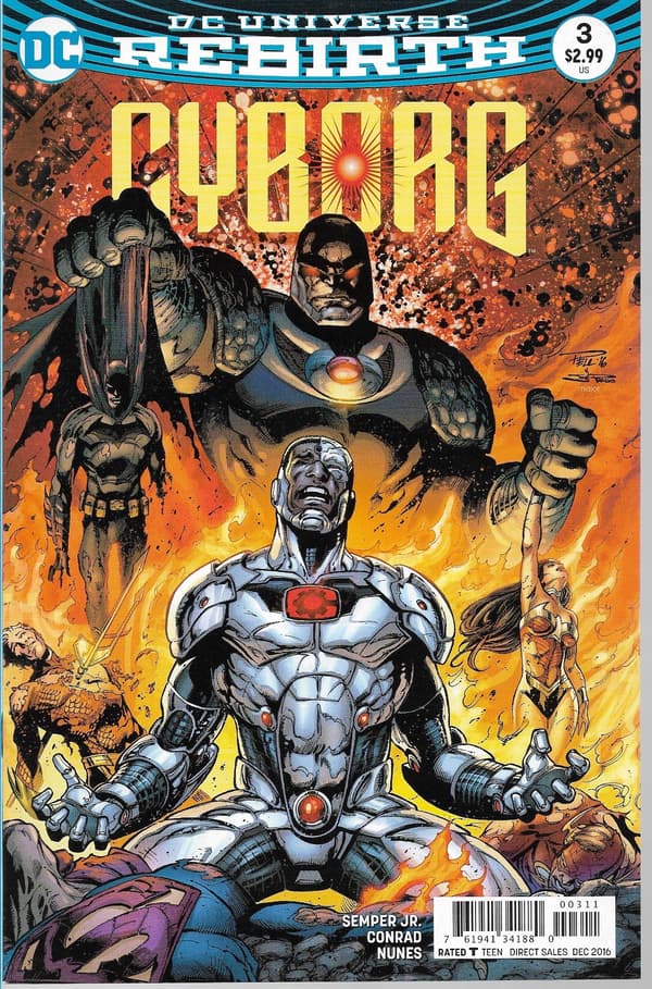 DC Cyborg Comic 1–8/2016 (in English)