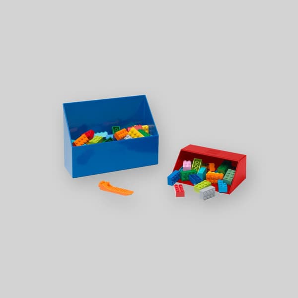 LEGO Shovel Set with Distributor (Blue/Red) LEGO