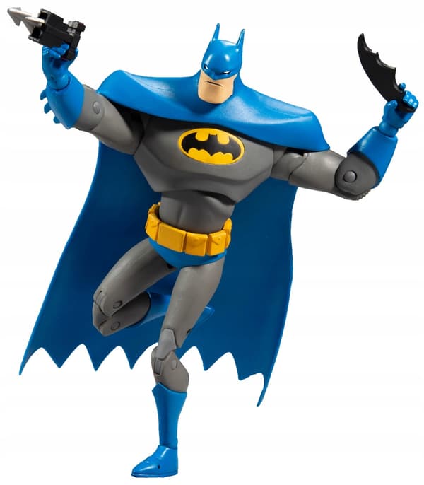 Large DC Multiverse Animated Batman Figurine, 18cm.
