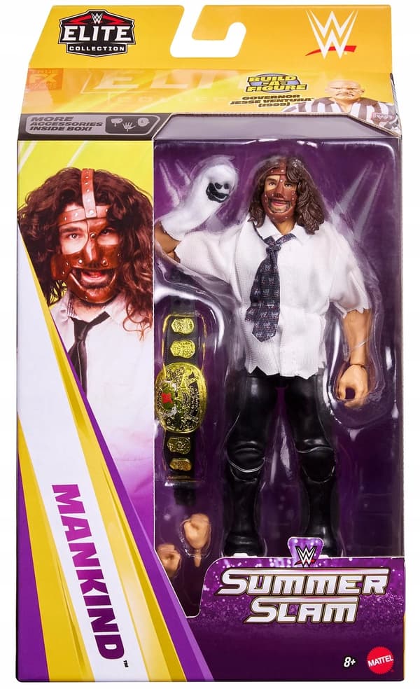 MATTEL WWE Elite SummerSlam Mankind Figure