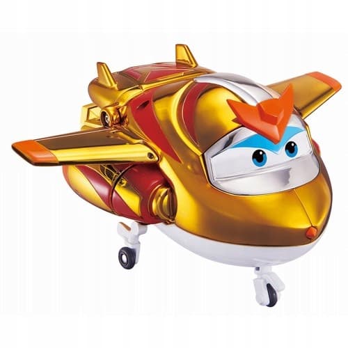Super Wings EU770441 Golden Boy & Pet Transformable Figure