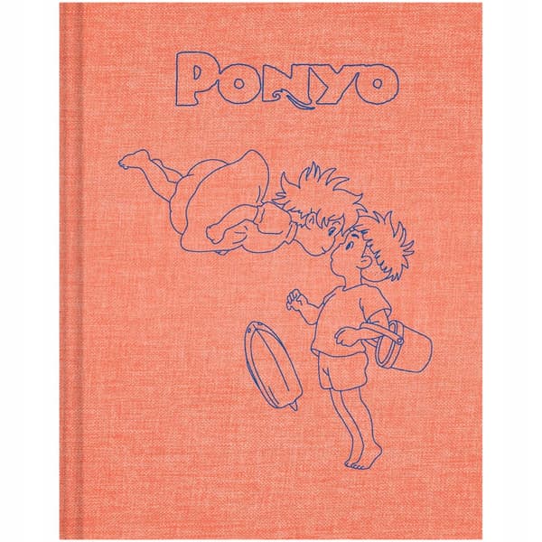 Studio Ghibli - Ponyo Anime Sketchbook and Notebook, Hardback, 128 Pages